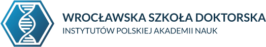 Logotyp Wrocławskiej Szkoły Doktorskiej Instytutów Polskiej Akademii Nauk