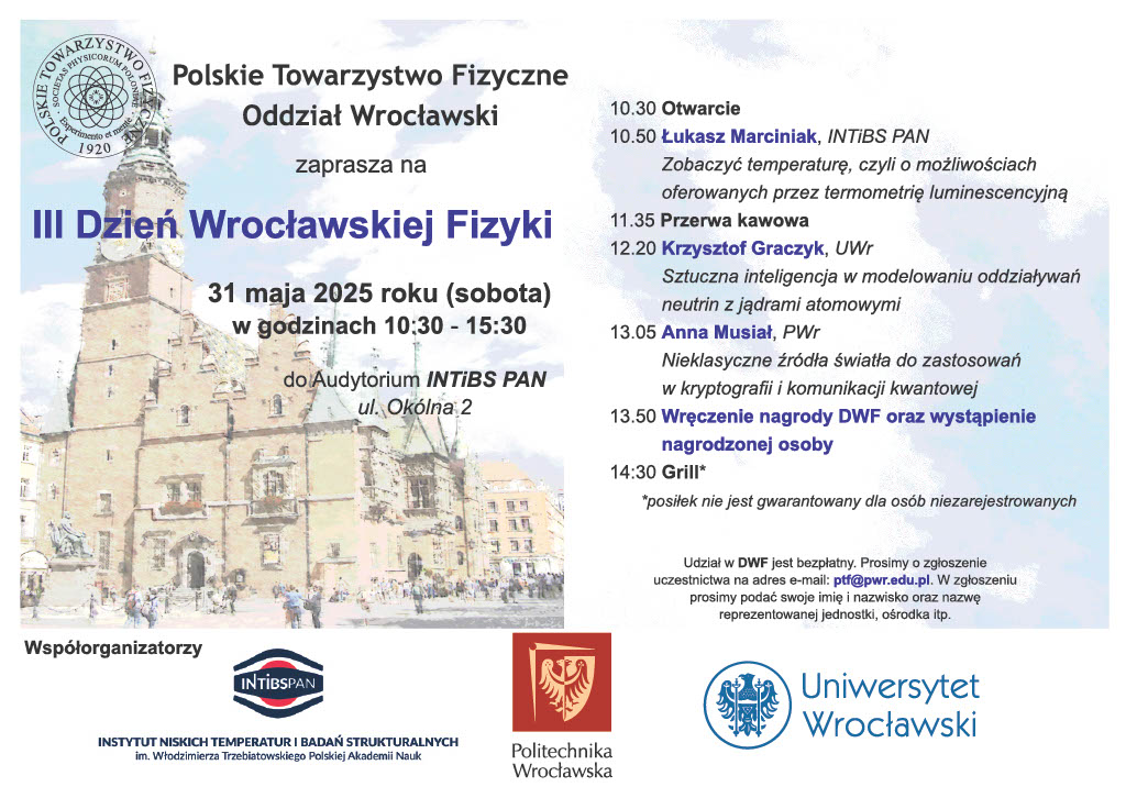 III Dzień Wrocławskiej Fizyki