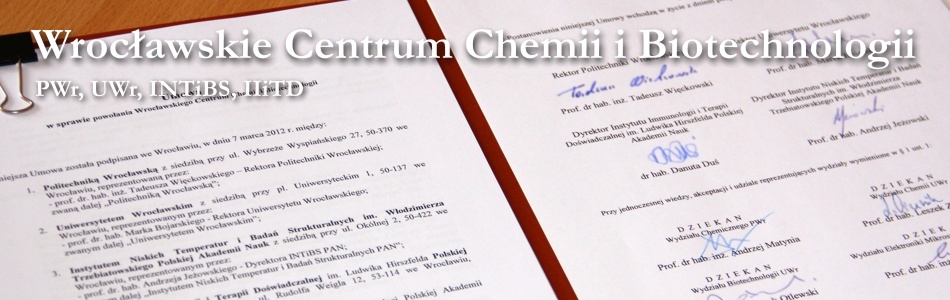 Prezentacja tematyki badań i laboratoriów jednostek tworzących Wrocławskie Centrum Chemii i Biotechnologii