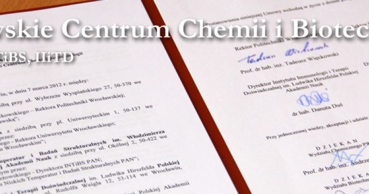 Prezentacja tematyki badań i laboratoriów jednostek tworzących Wrocławskie Centrum Chemii i Biotechnologii