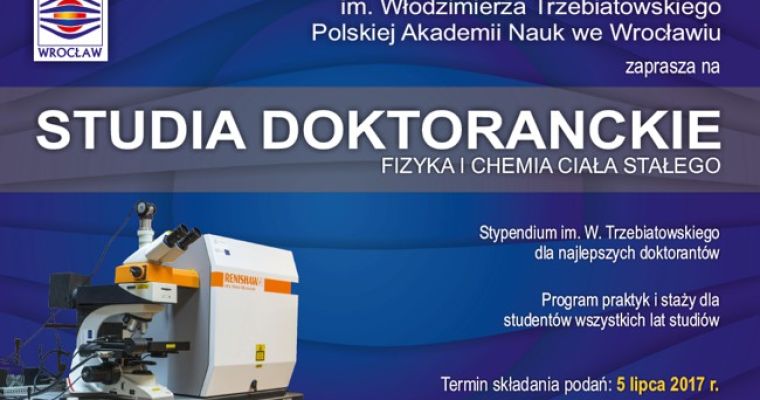 Rekrutacja na Studium Doktoranckie w roku 2017