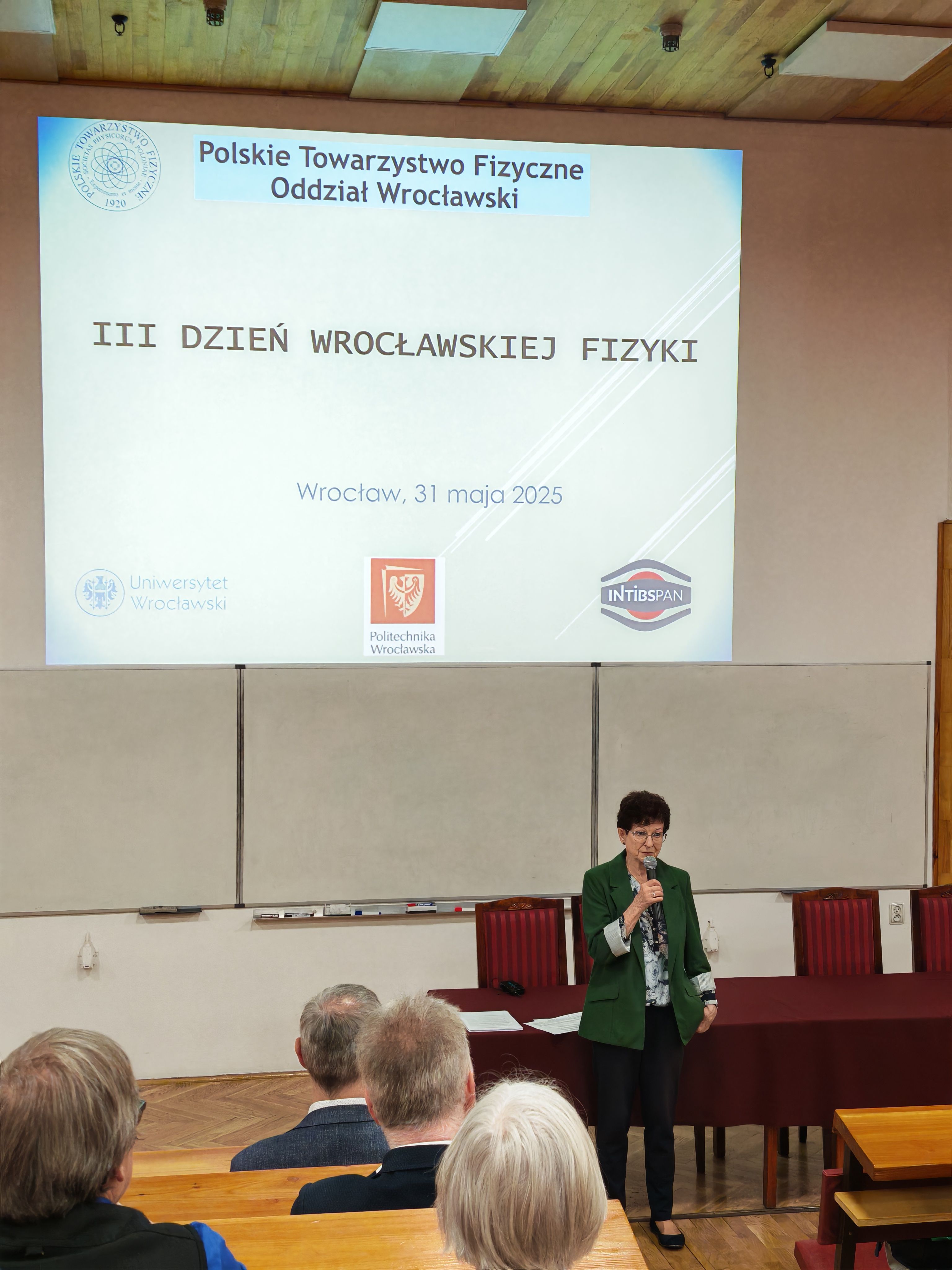 Ewa Dębowska - Przewodnicząca OWr PTF